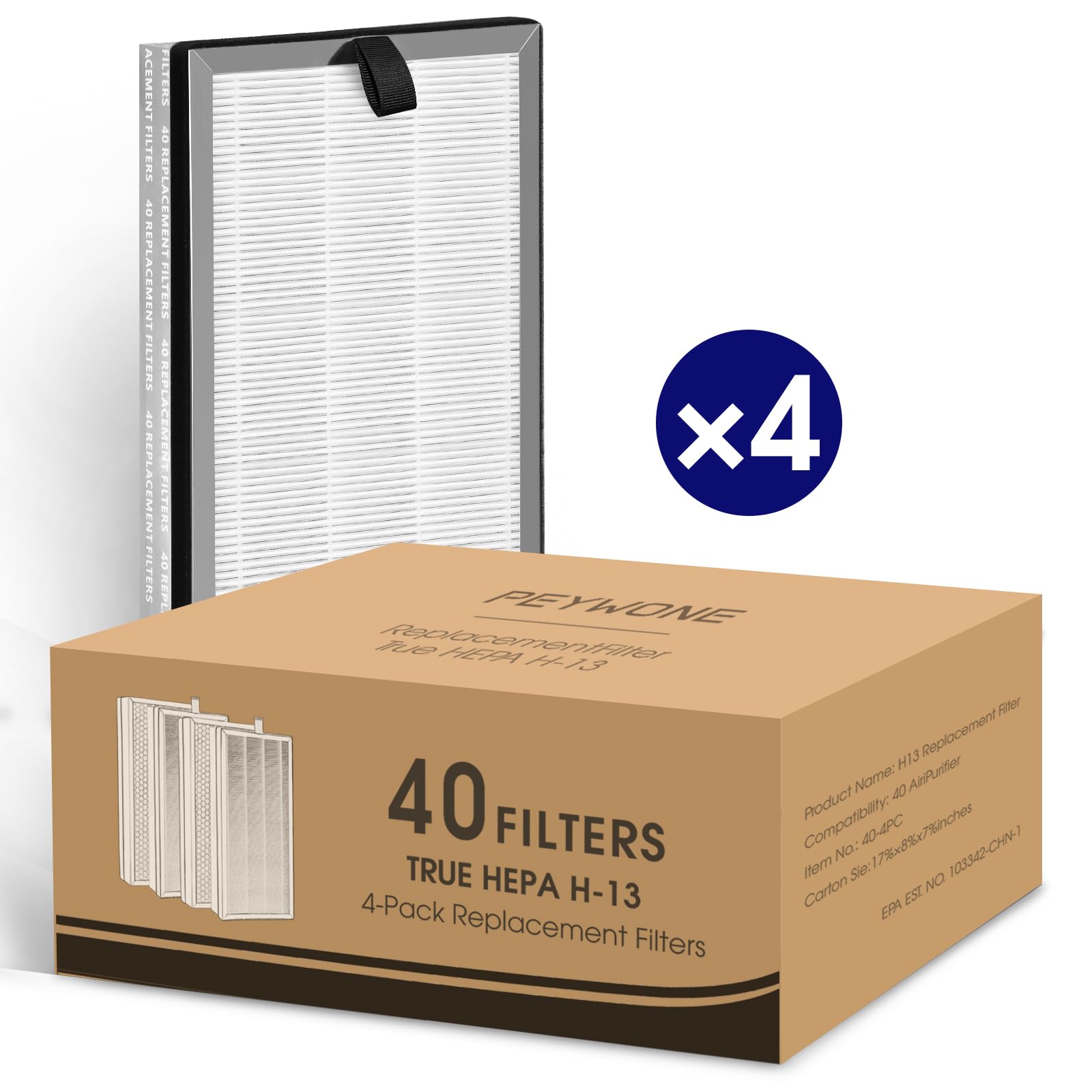 PEYWONE MA40 compatibility with MA Air Purifier 40 Series