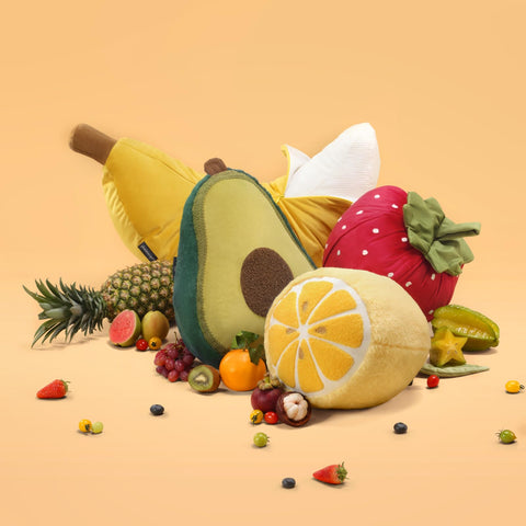 Phantoscope Lemon-shaped Throw Pillow machine-washable for easy care.