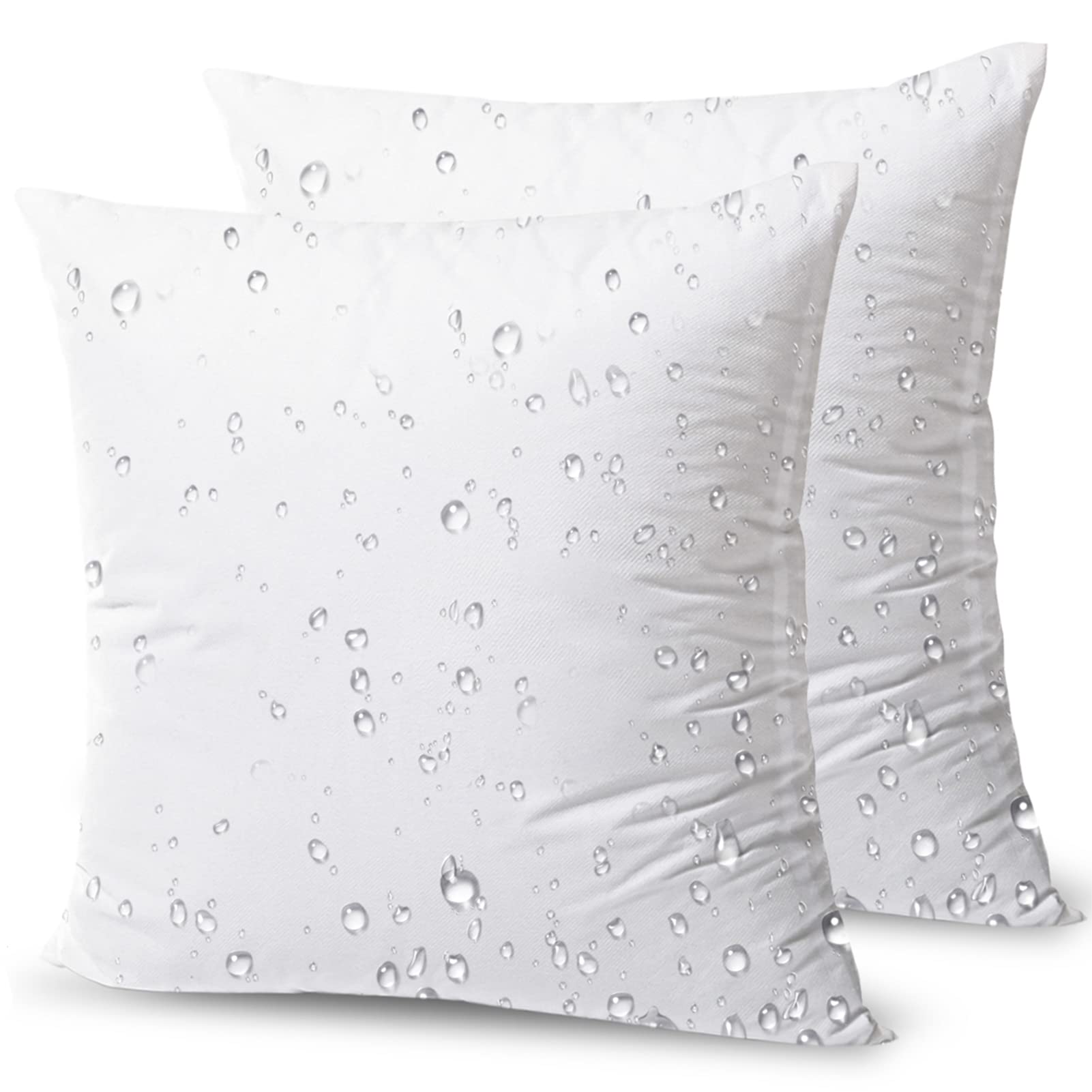 Phantoscope outdoor pillow insert 20x20 with water-resistant liner for durable outdoor lounging.