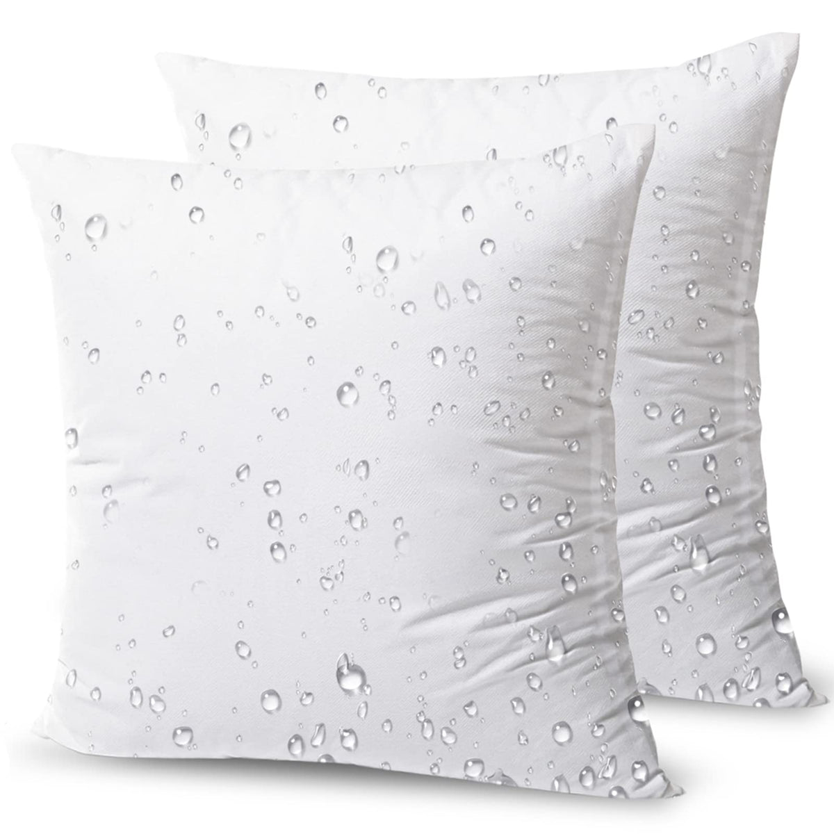 Phantoscope outdoor pillow insert 20x20 with water-resistant liner for durable outdoor lounging.