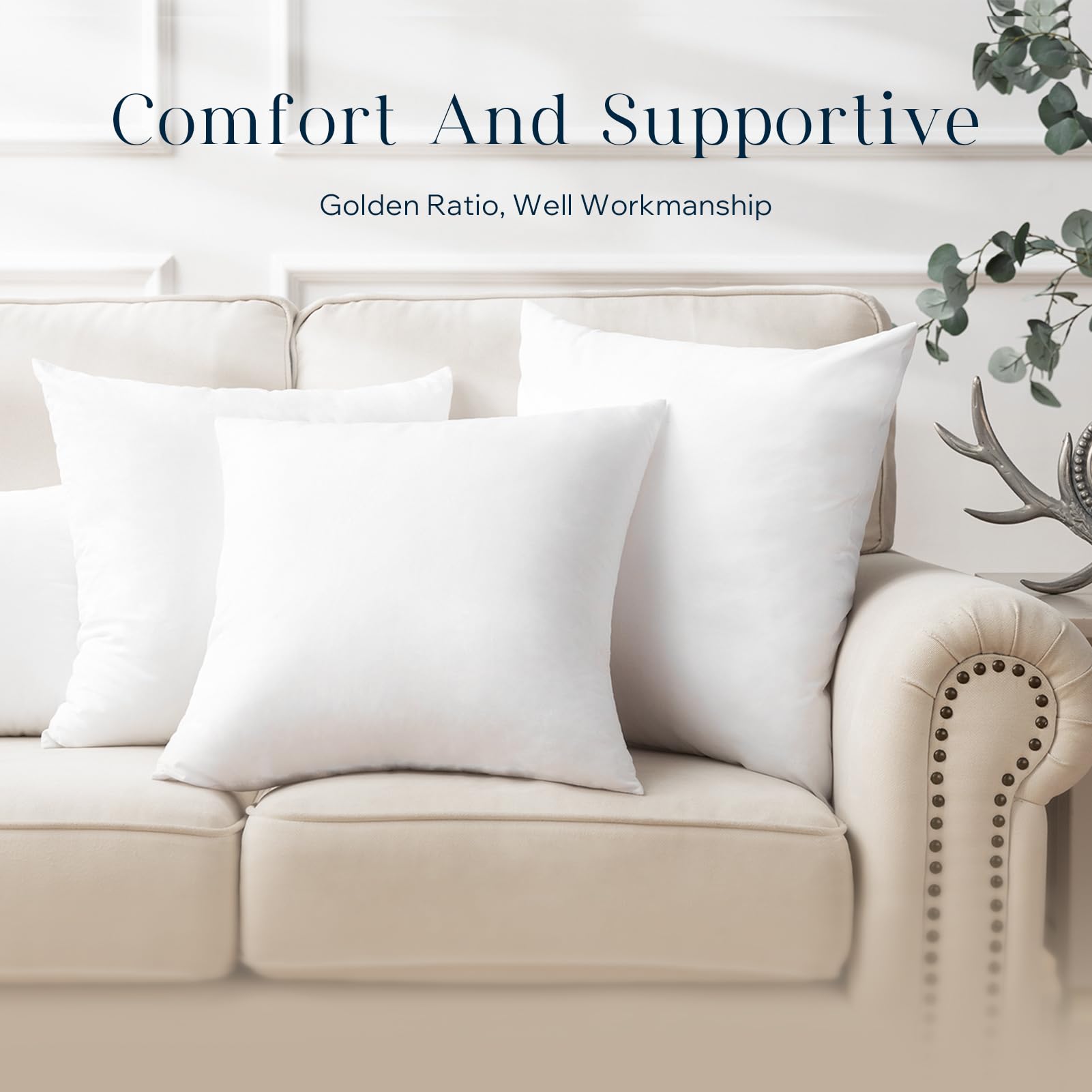 Water-resistant liner helps keep outdoor cushions cleaner.