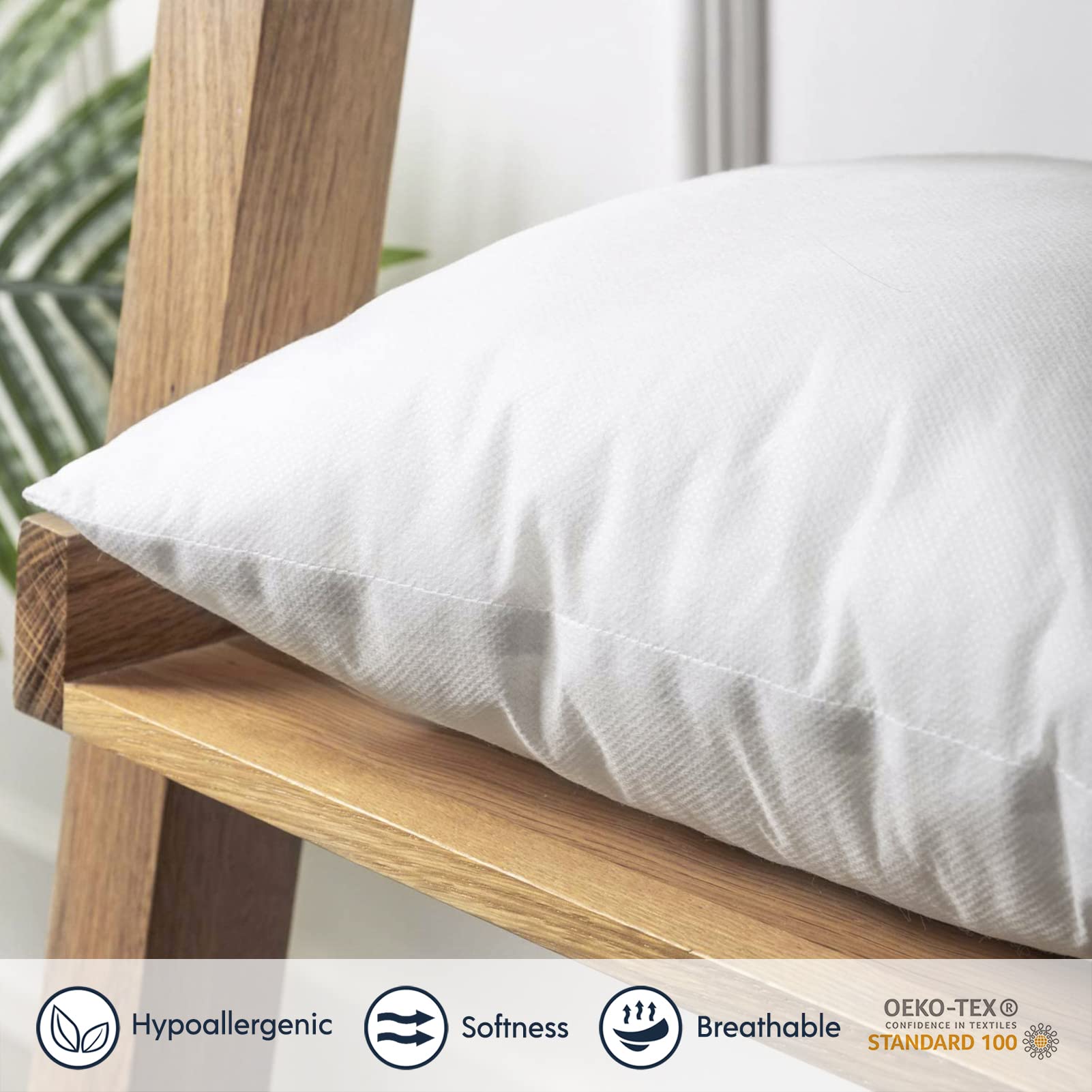 Soft, supportive fill supports everyday outdoor seating.