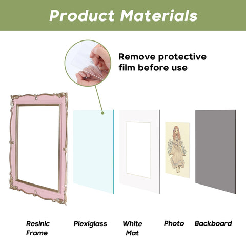 PHAREGE versatile 8x10 or 5x7 display options.