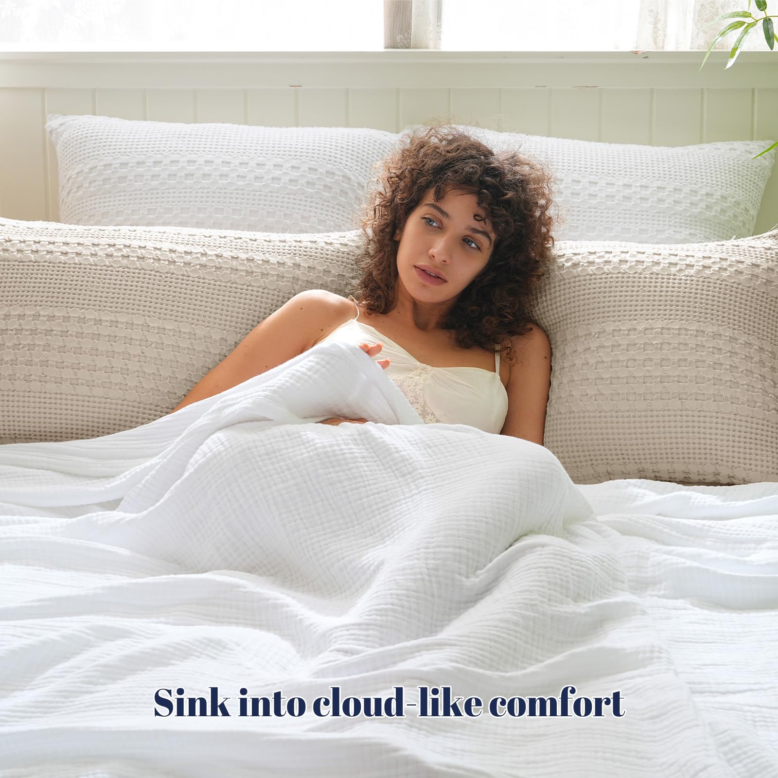 PHF pillowcase back plain cotton for smooth skin contact