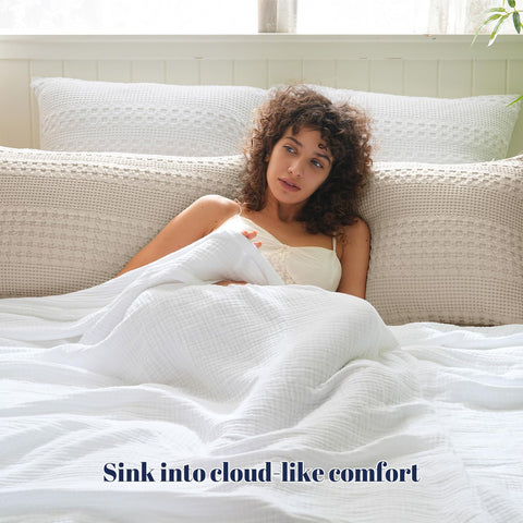 PHF pillowcase back plain cotton for smooth skin contact