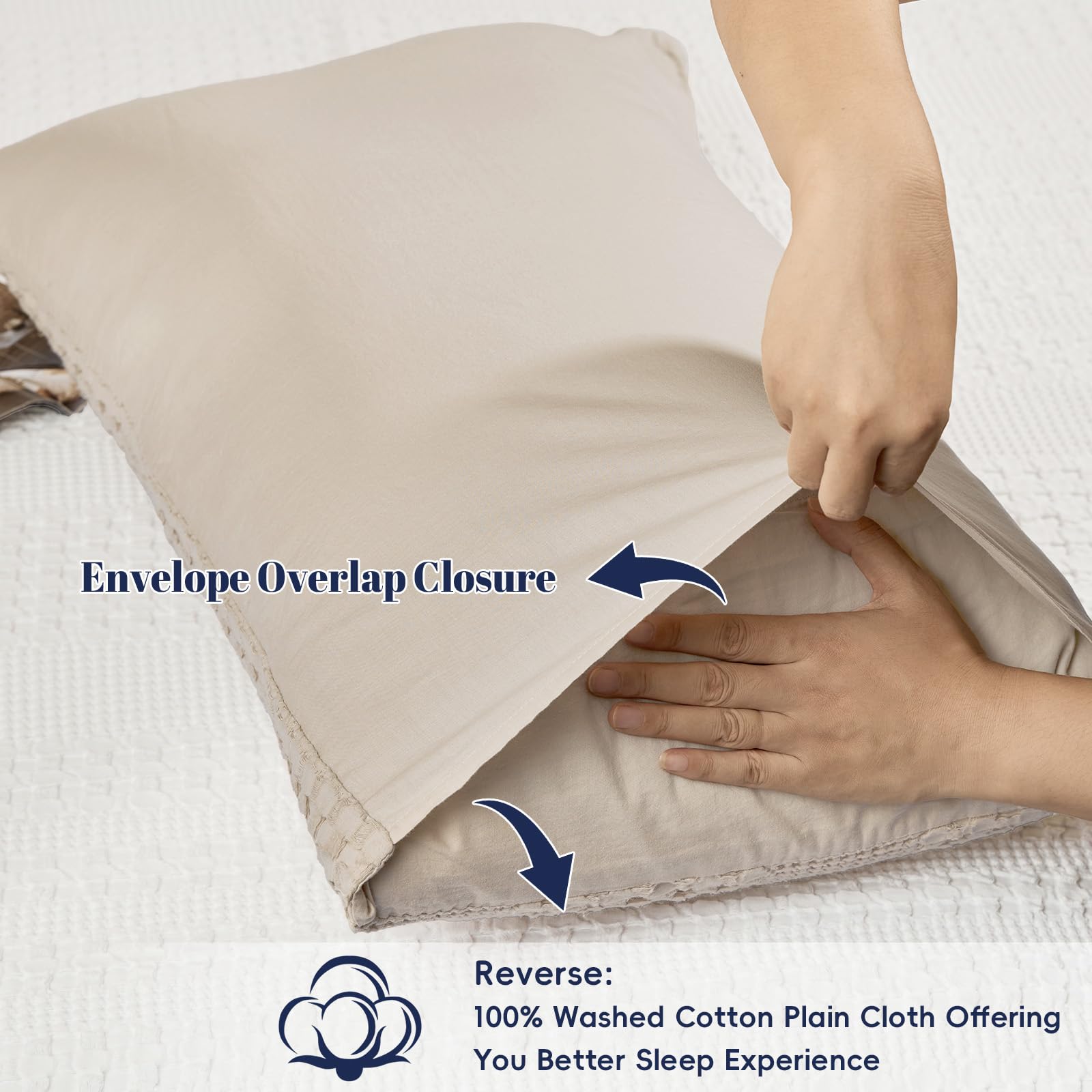 PHF care instructions illustrating cold wash and low tumble dry for longevity