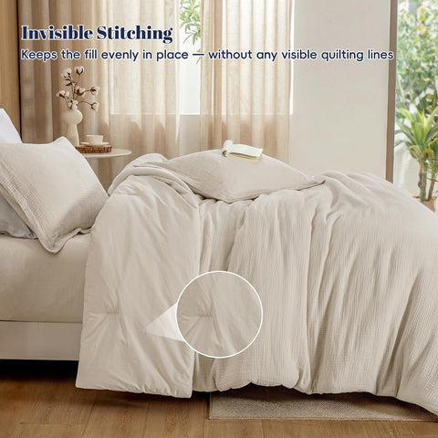 PHF hidden stitching design keeps fill evenly distributed for lasting comfort