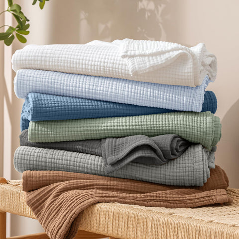PHF muslin blanket gift-ready packaging ideal for gifting.