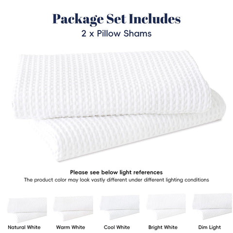 PHF 26x26 euro shams fit standard euro pillows for coordinated decor.