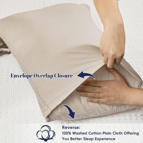 PHF two-pack on bed demonstrating easy replacement and styling