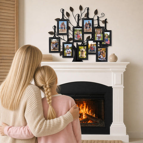 Philip Whitney tree wall-hanging option to elevate living spaces.