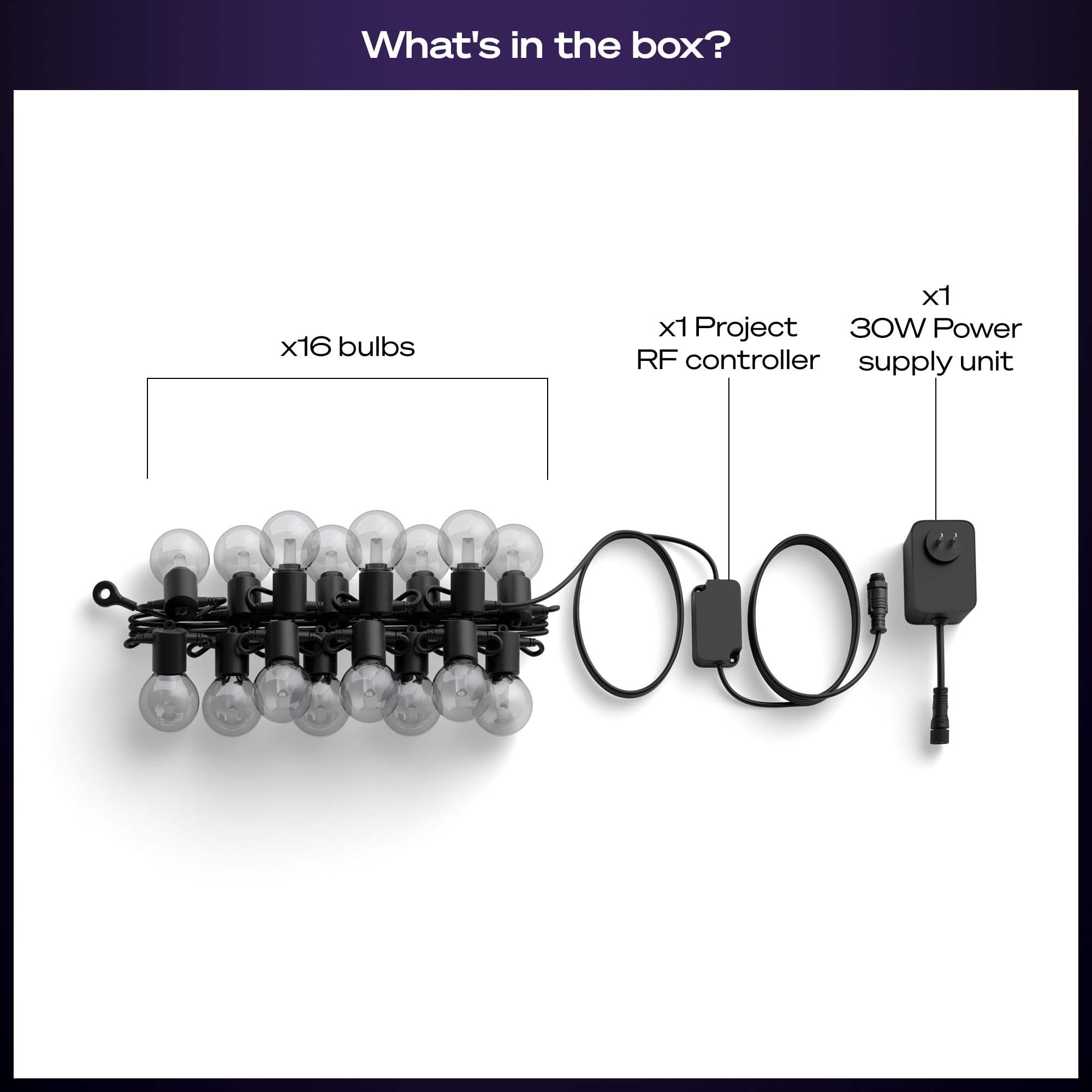 Replacement bulbs are easy to order and install when needed.