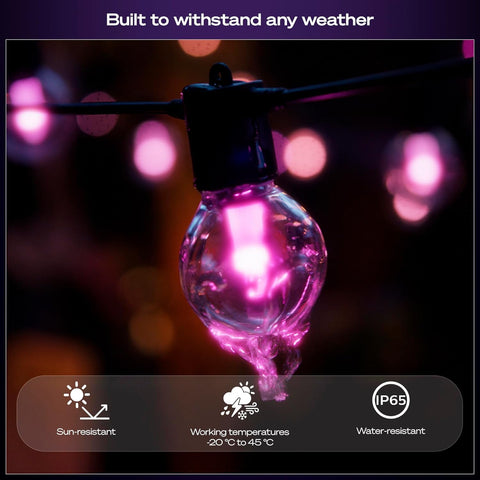 Spherical bulbs resemble glass while offering the durability of polycarbonate.
