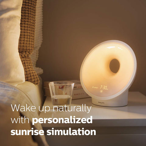 RelaxBreathe guided breathing on the Philips SmartSleep unit to encourage relaxation