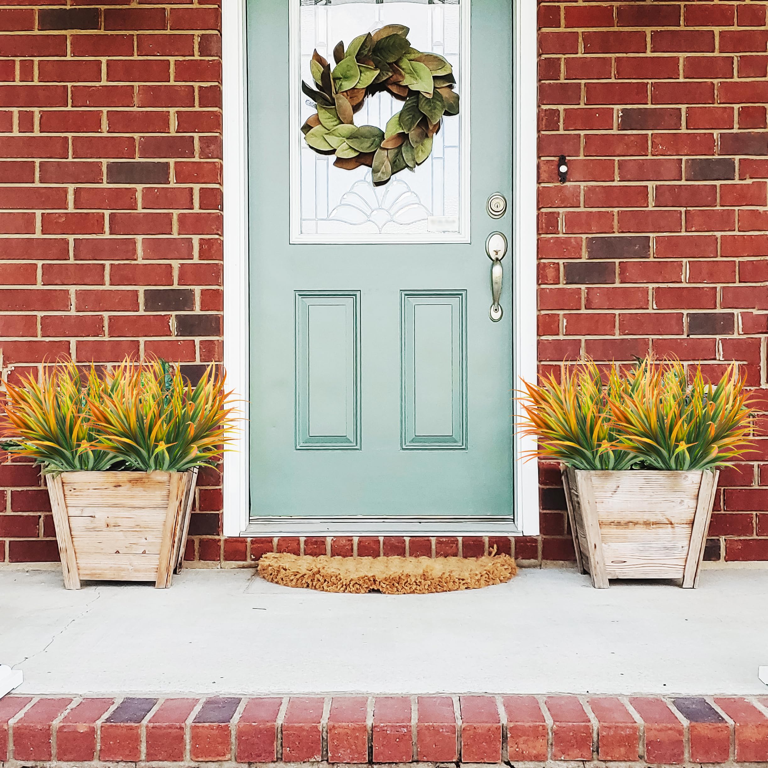 Phliofd artificial grass plant leaf texture highlights durable, fade-resistant leaves.