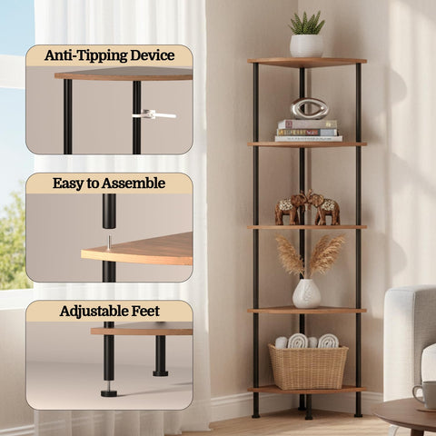 PhoFlame material closeup highlights sturdy particle board and metal tubes for reliable support