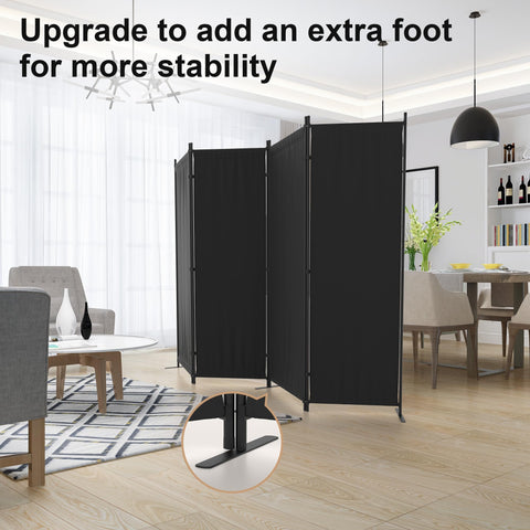 Phonjoroo easy-assembly folding screen simplifies setup and storage.