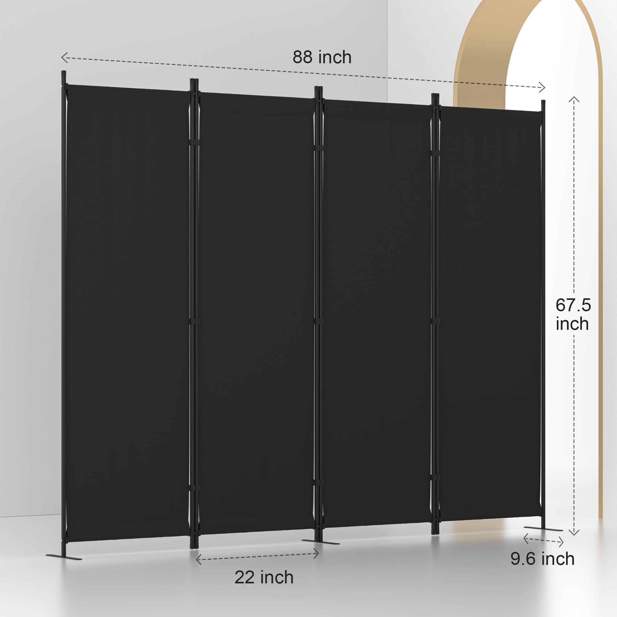 Phonjoroo multi-functional room partition adapts as privacy, sunshade, or decor.