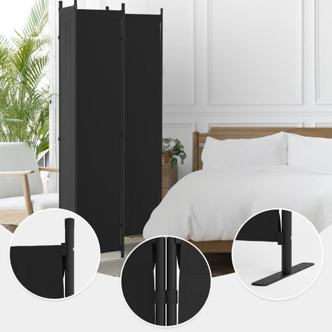 Phonjoroo 88inch privacy screen creates private zones in bedrooms or offices.