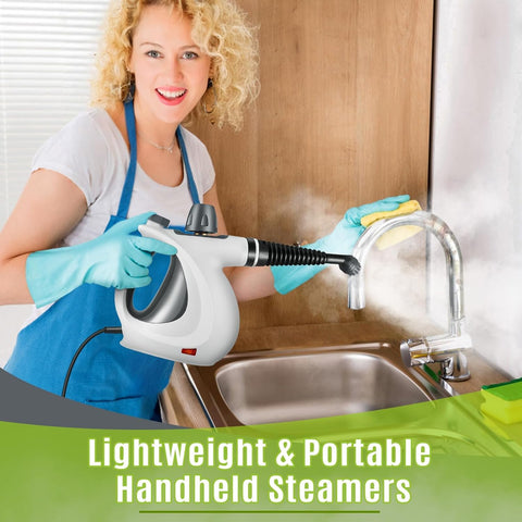 Phueut cleans tiles, windows, upholstery, and car interiors with one tool.