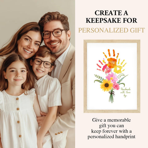 Physkoa handprint kit gift ready packaging invites instant display