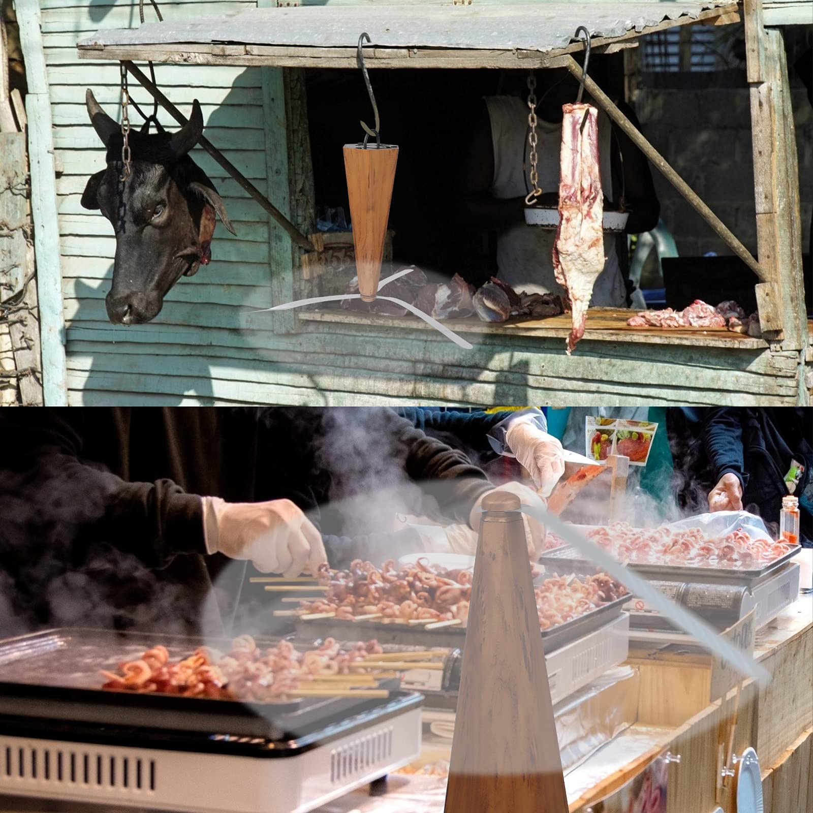 PIAOPIAONIU no-noise operation ideal for meals at outdoor dinners
