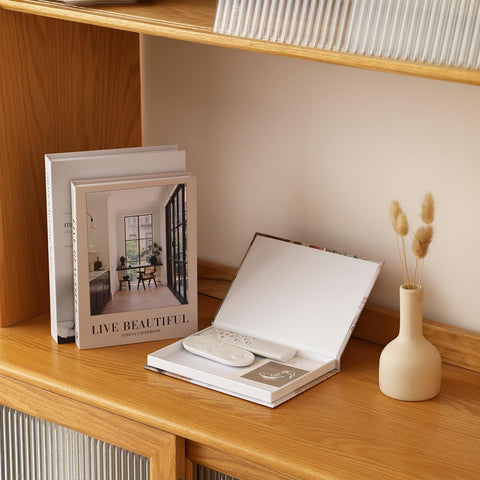 Picapspr decorative books gift-ready set for housewarmings or weddings