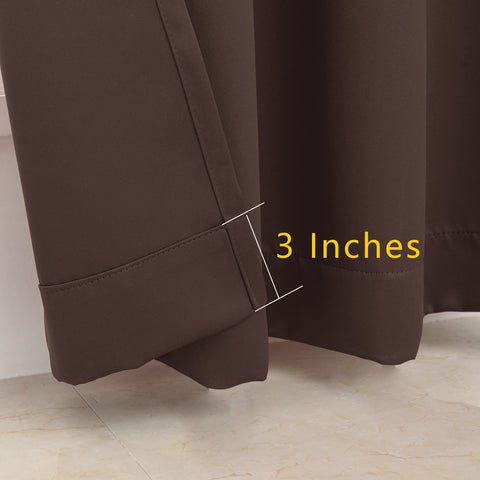 Pickluc grommet curtains ready to hang with standard grommets for easy installation.