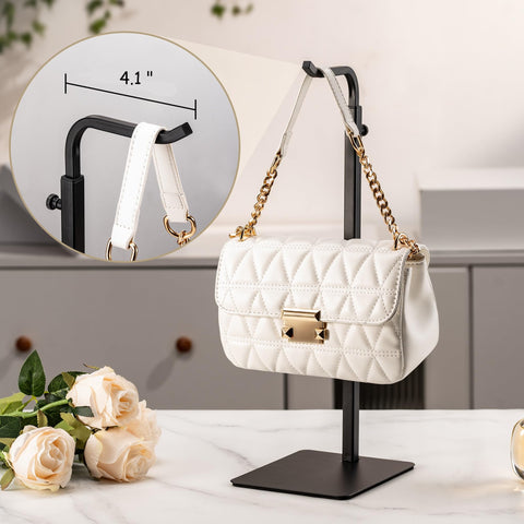 Pickpiff two-pack purse display stands help organize handbags in home closets.
