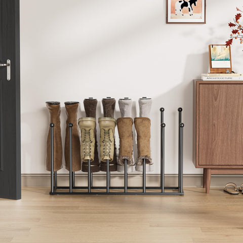 Pickpiff durable metal base provides steady support for tall boots.