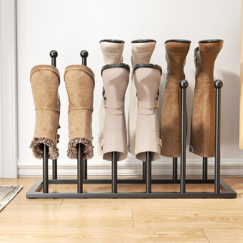 Pickpiff Free Standing Shoe Rack base-assembly demonstrates sturdy, space-saving design for dorm rooms.