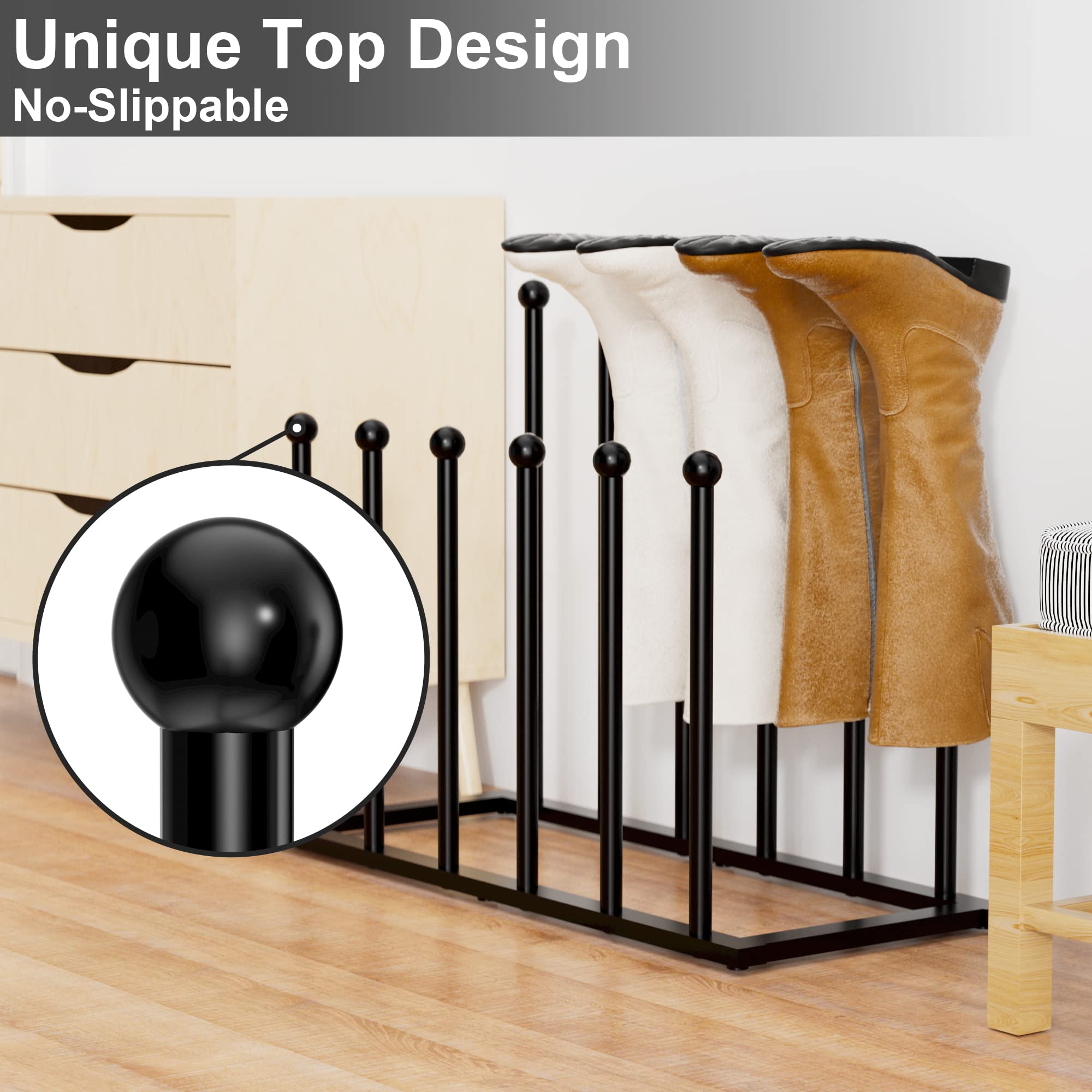 Pickpiff inverted-storage-round-top-boot-support highlights shaft protection and quick air drying.