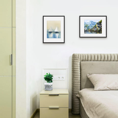 Picrit frame without mat showcasing full photo area.