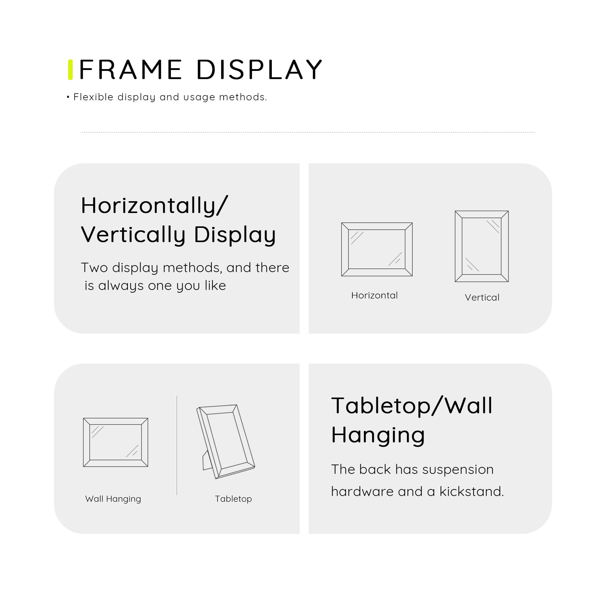 Picrit 12-pack frames collection for cohesive gallery walls.