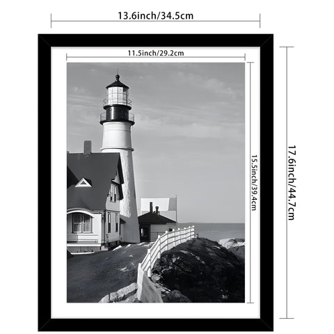 Picrit 12x16 frame with mat offering adjustable fitting for smaller prints.