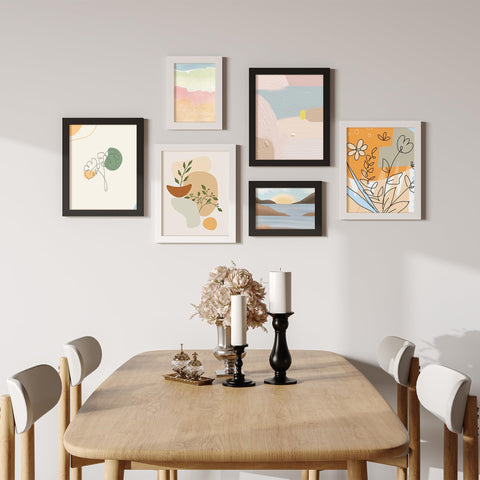Picrit 8x24 frame in modern decor setting