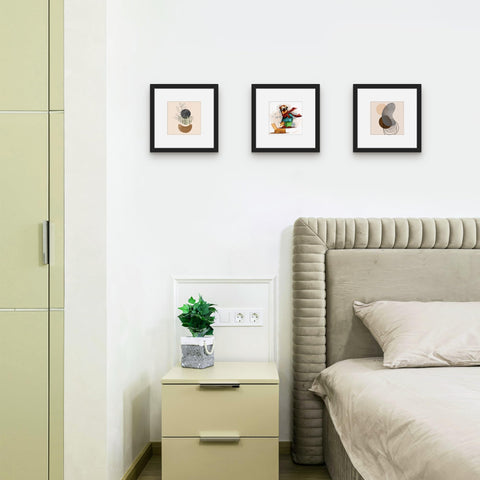 Picrit 8x8 frame no mat option displaying an 8x8 print clearly.