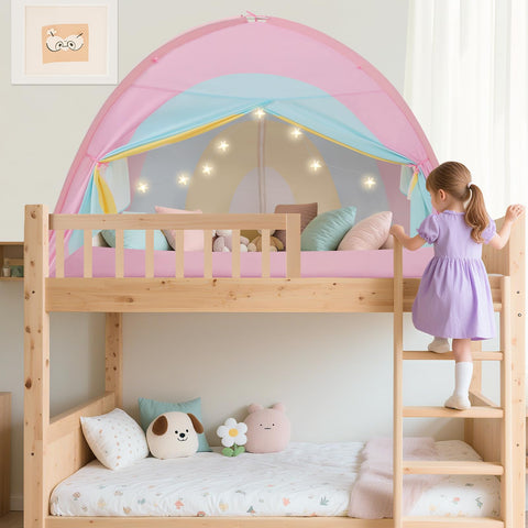 PIIKAGO bed tent makes a delightful gift for boys and girls.