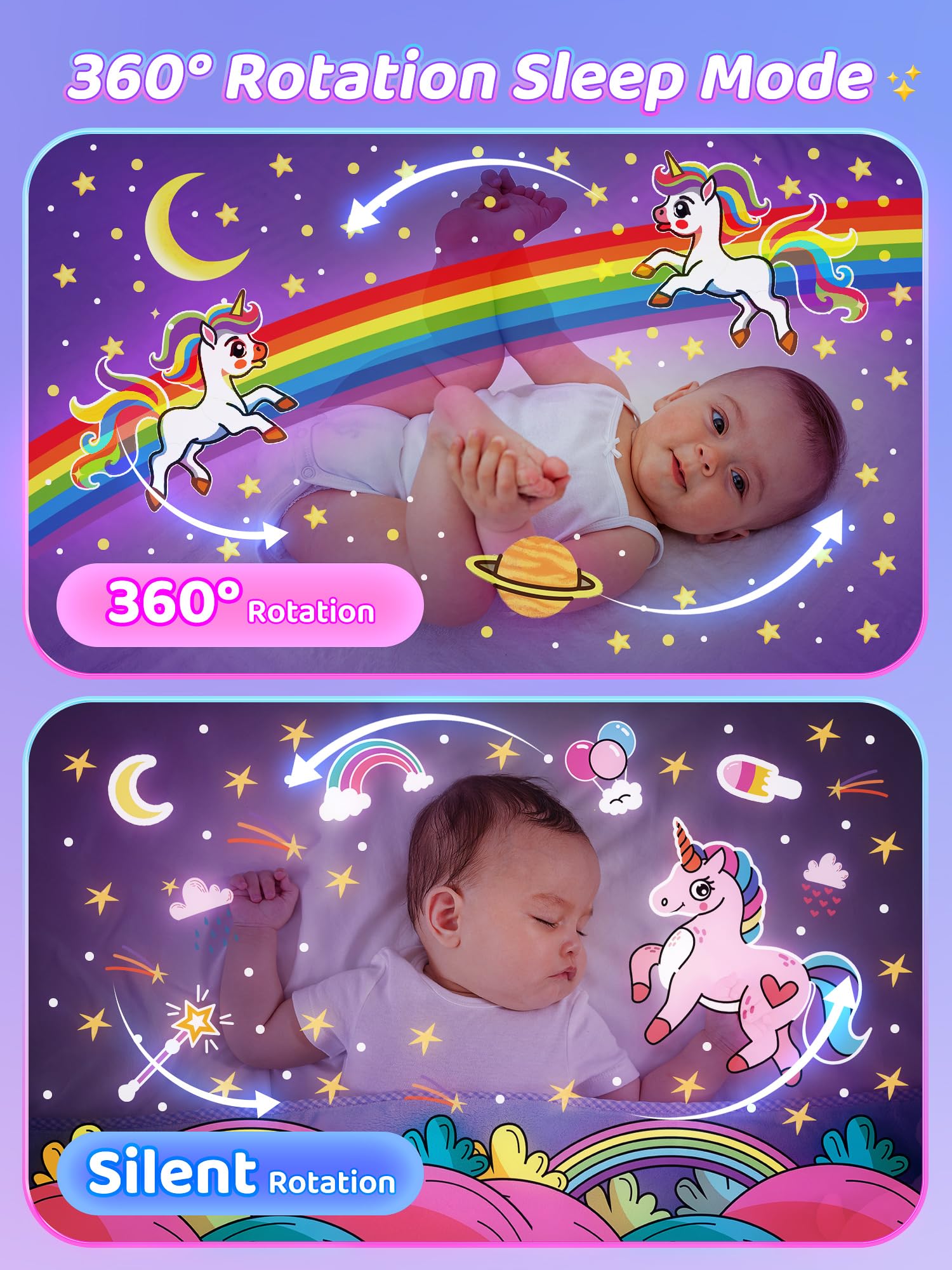 PIKOY Rechargeable Night Light lasts hours on a single charge.
