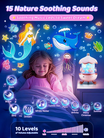 PIKOY Star Projector Kids Room casts wall stars to spark imagination.