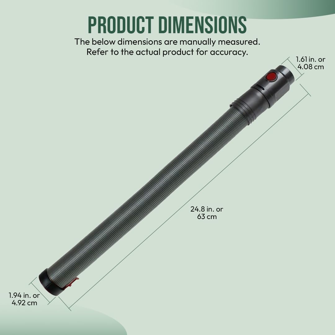 Pildres main suction hose upgrade for easier cleaning and reach