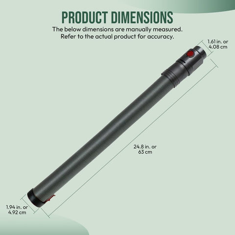 Pildres main suction hose upgrade for easier cleaning and reach