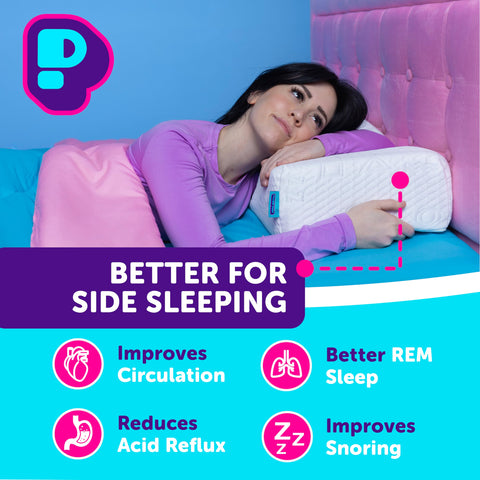 Pillow Cube Ice Cube memory foam core emphasizes durable comfort