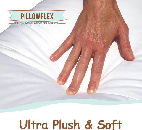 Pillowflex allergy-free insert emphasizes odorless lint-free comfort