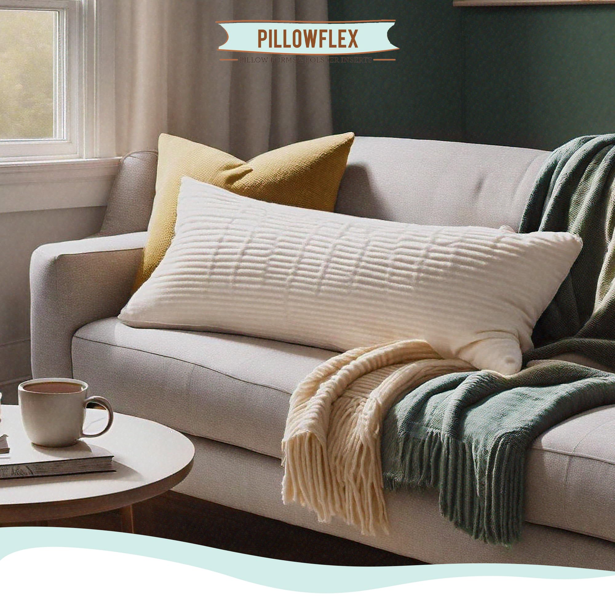 Pillowflex cruelty-free insert designed for allergy-friendly living