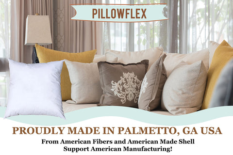 Pillowflex premium insert boosts decorative pillow fullness and shape.