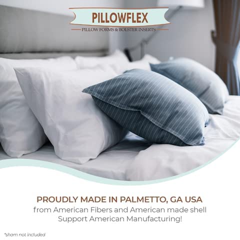 Pillowflex USA-made pillow insert built for durability.