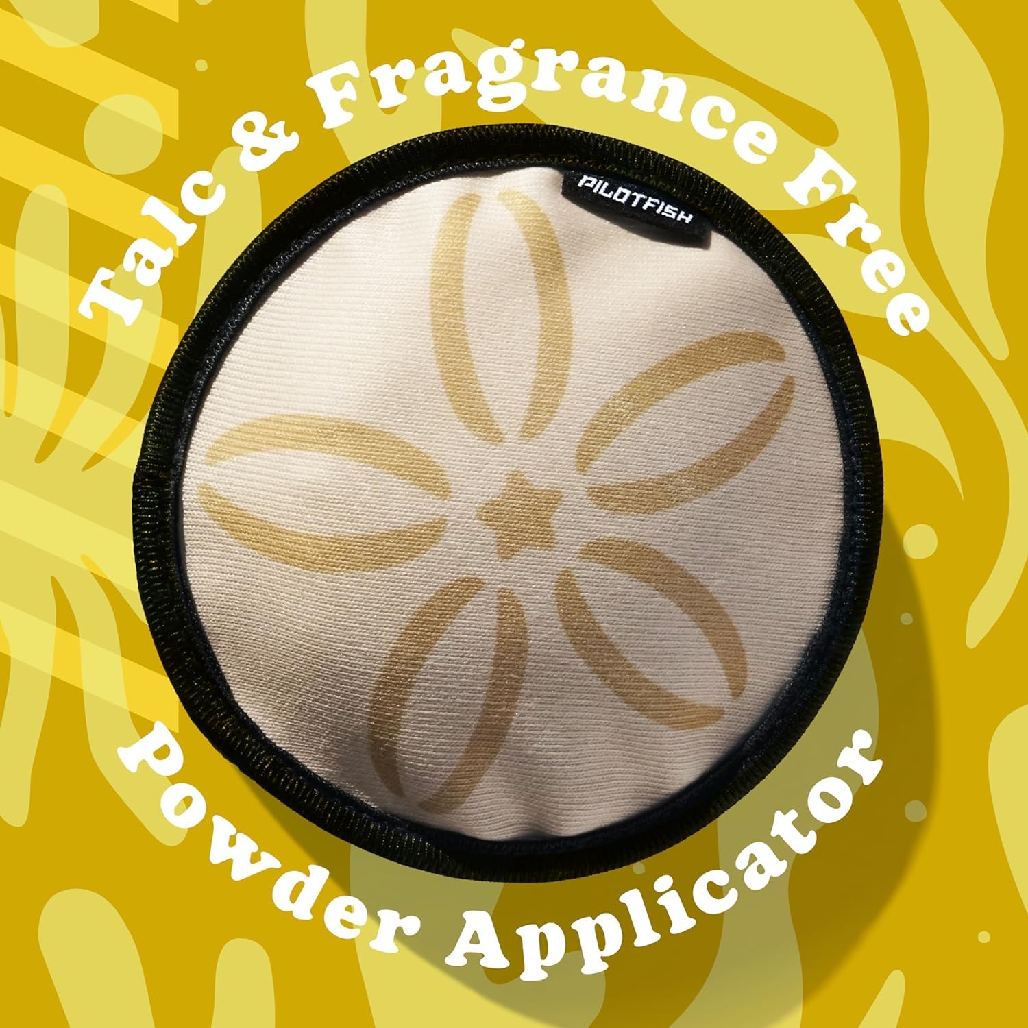 Pilotfish sand remover bag natural ingredients for gentle skin contact.