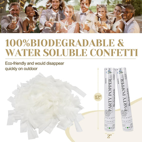 Pilvepidu rice paper confetti that melts with water for eco cleanup