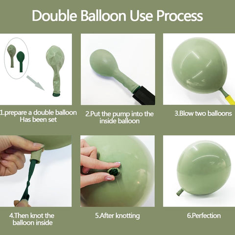 Pinbra balloon arch easy-assembly guide aids DIY centerpiece.